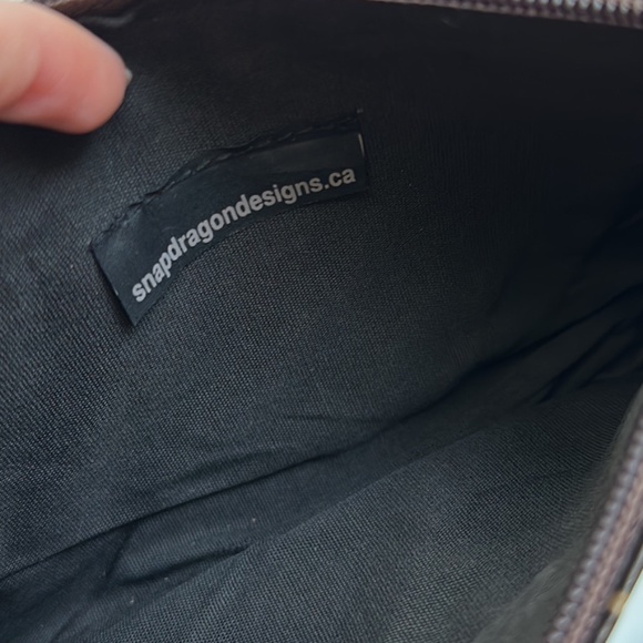 Vintage mini bag in luxury dark brown color - Picture 8 of 9